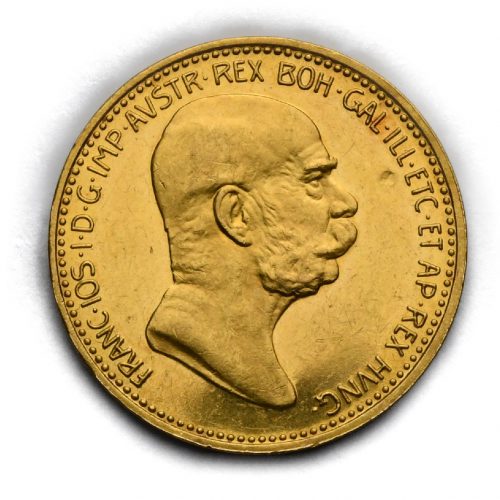 20 Koruna 1908 – 60. Výročí Vlády Františka Josefa I.