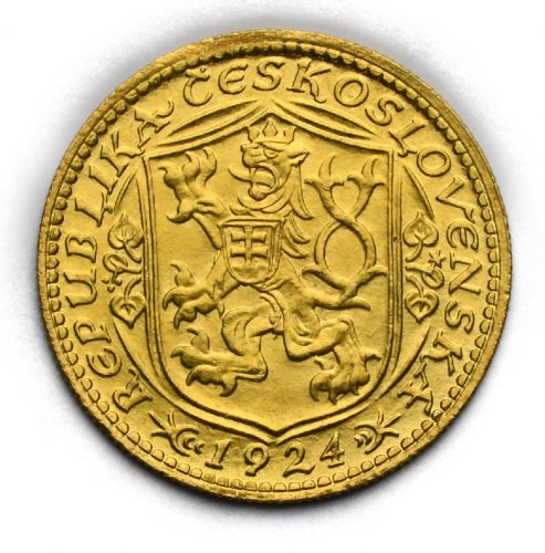 Svatováclavský dukát 1924