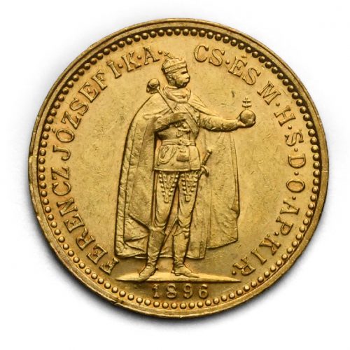 10 Koruna Františka Josefa I. 1896 KB