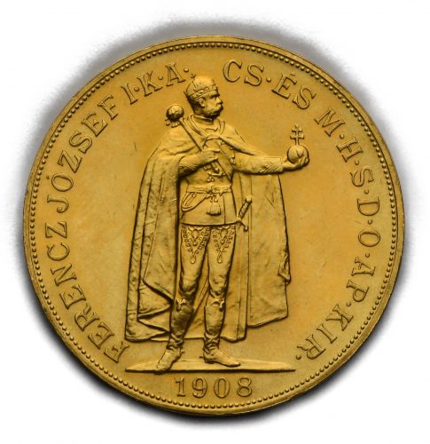 100 Koruna František Josef I. 1908 KB