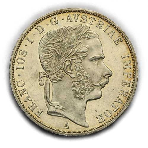 2 Zlatník Františka Josefa I. 1868A