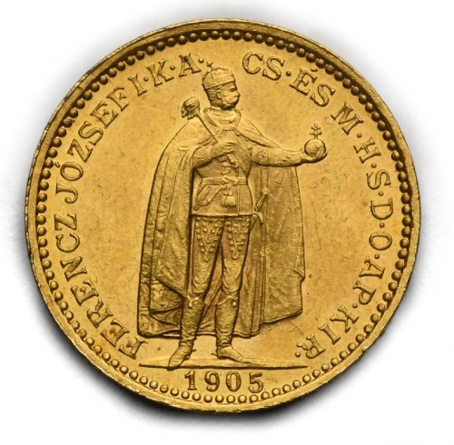 20 Koruna Františka Josefa I. 1905 KB
