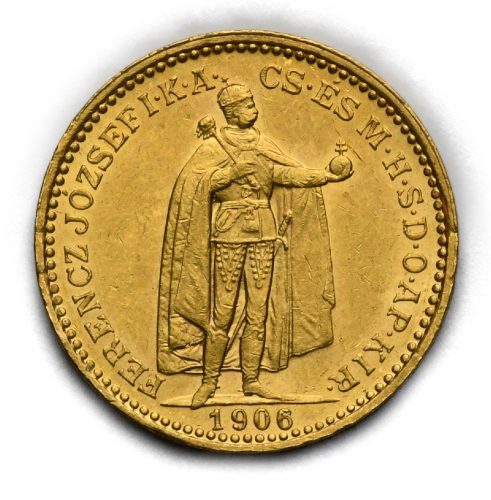20 Koruna Františka Josefa I. 1906 KB