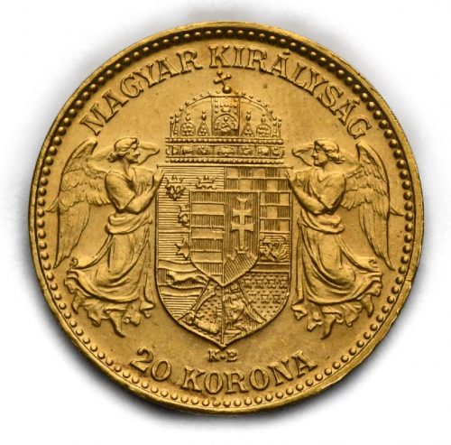 20 Koruna Františka Josefa I. 1914 KB – Se znakem Bosny