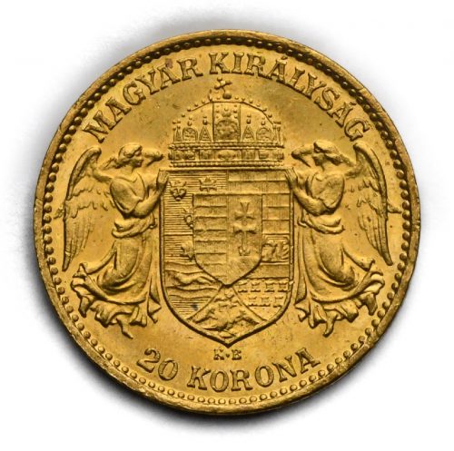 20 Koruna Františka Josefa I. 1915 KB