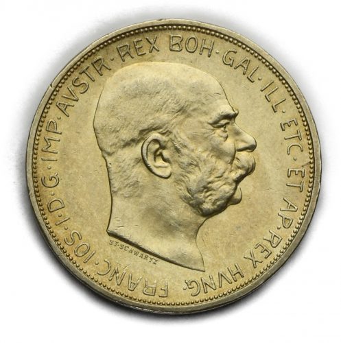 5 Koruna Františka Josefa I. 1909 Schwartz