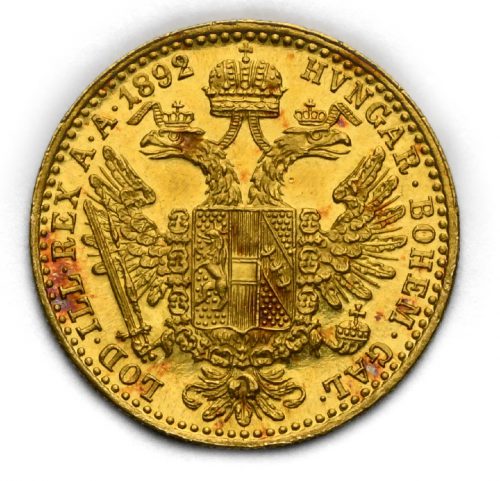 Dukát Františka Josefa I. 1892