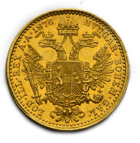 Dukát Františka Josefa I. 1876