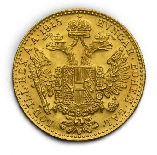 Dukát Františka Josefa I. 1915