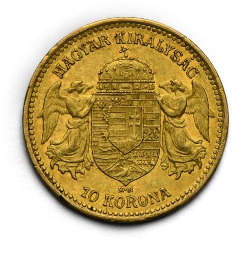 10 Koruna Františka Josefa I. 1896 KB