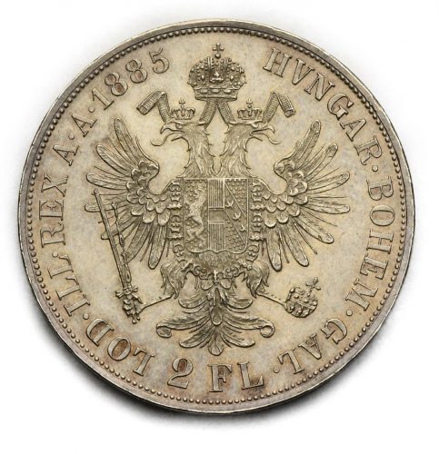 2 Zlatník Františka Josefa I. 1885