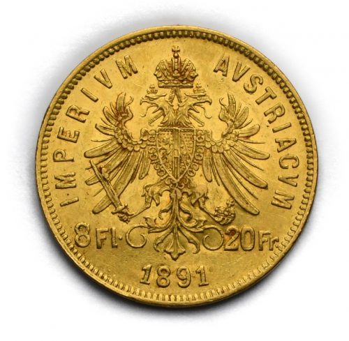 8 Zlatník Františka Josefa I. 1891