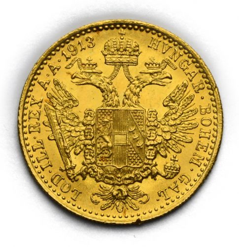 Dukát Františka Josefa I. 1913