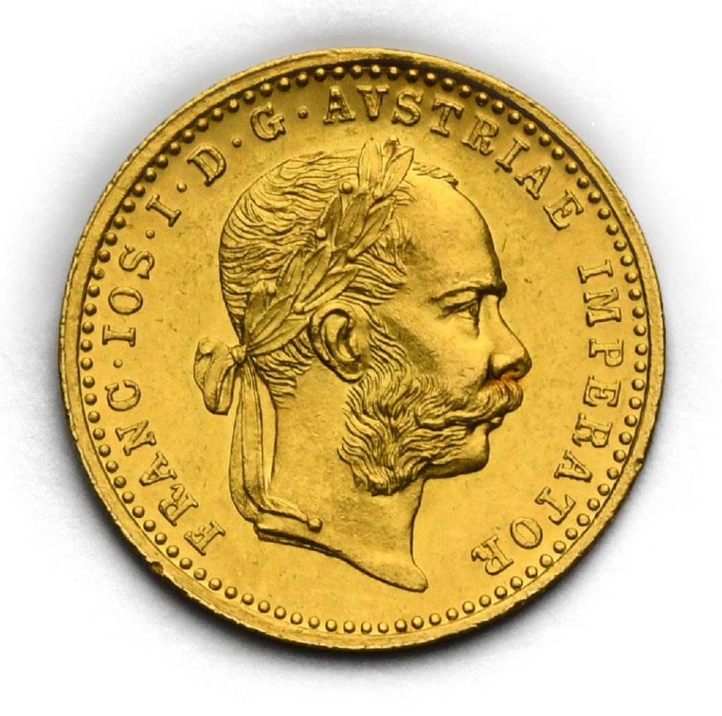 Dukát Františka Josefa I. 1914