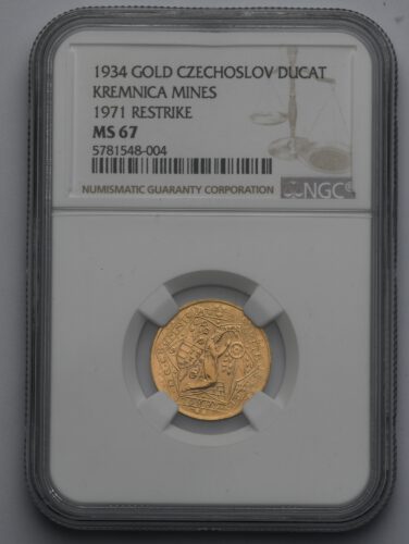 Dukát Oživení kremnického banictva 1934/1971