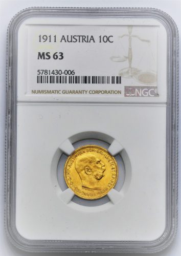 10 Koruna Františka Josefa I. 1911 Schwartz