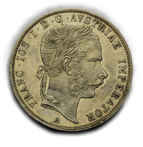 2 Zlatník Františka Josefa I. 1869A