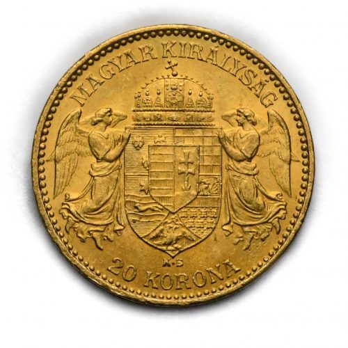20 Koruna Františka Josefa I. 1895 KB