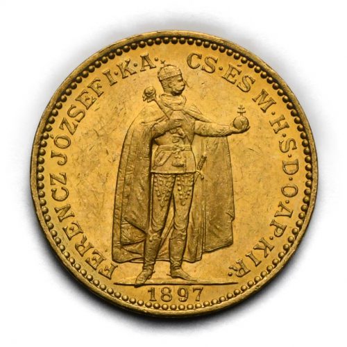 20 Koruna Františka Josefa I. 1897 KB