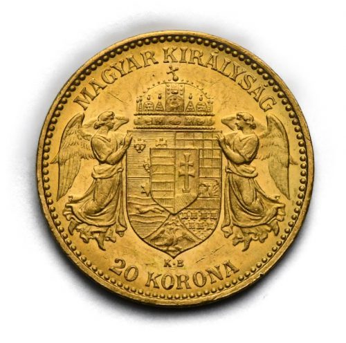 20 Koruna Františka Josefa I. 1898 KB