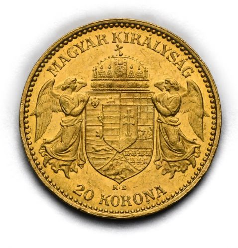 20 Koruna Františka Josefa I. 1898 KB
