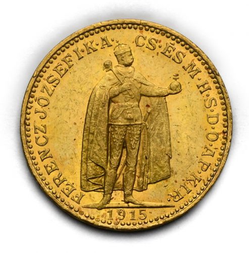 20 Koruna Františka Josefa I. 1915 KB