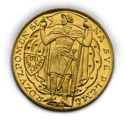 Dukát Millenium svatého Václava 1929/1973