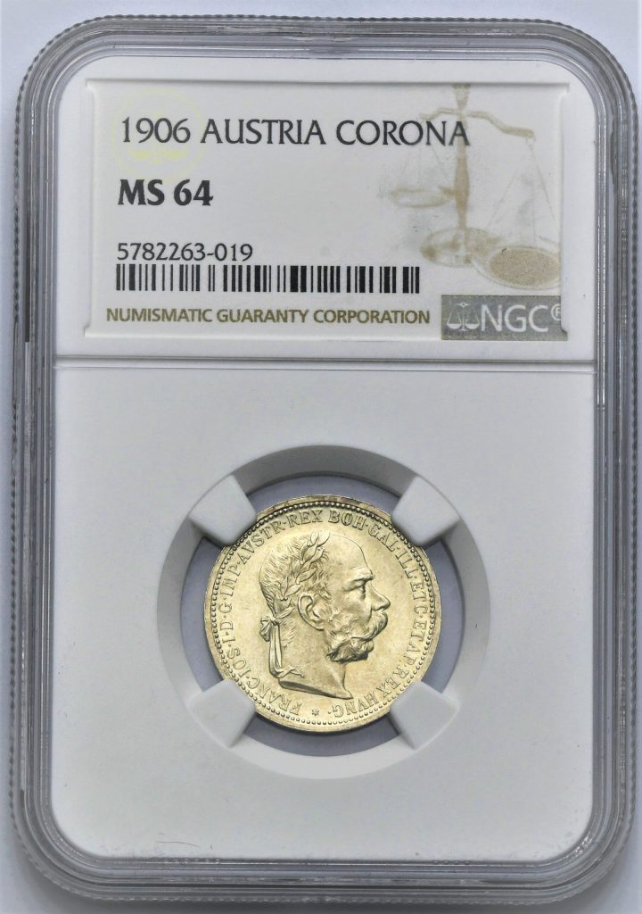 1 Koruna František Josef I. 1906