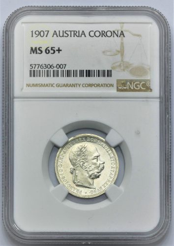 1 Koruna František Josef I. 1907