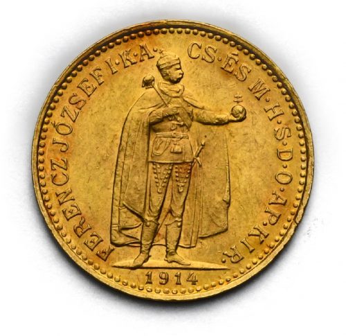 10 Koruna Františka Josefa I. 1914 KB