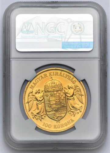 100 Koruna Františka Josefa I. 1908 KB