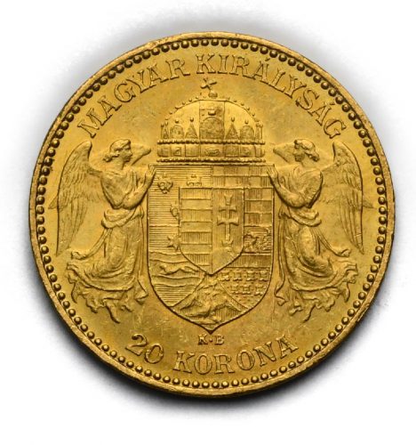 20 Koruna Františka Josefa I. 1894 KB