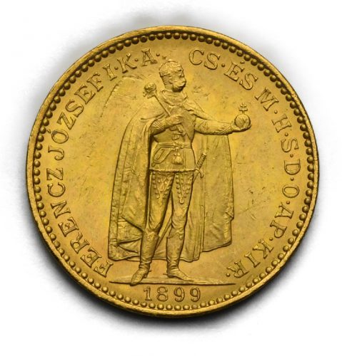 20 Koruna Františka Josefa I. 1899 KB