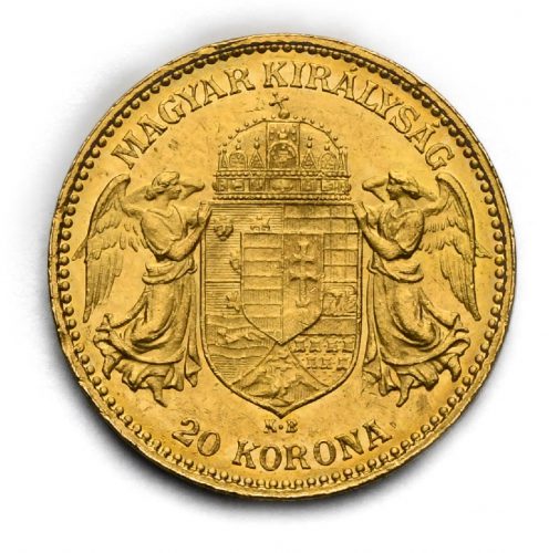 20 Koruna Františka Josefa I. 1909 KB