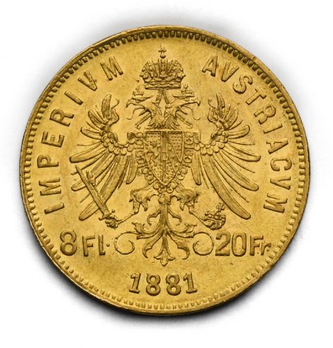 8 Zlatník Františka Josefa I. 1881