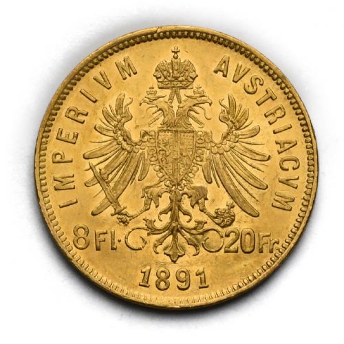 8 Zlatník Františka Josefa I. 1891