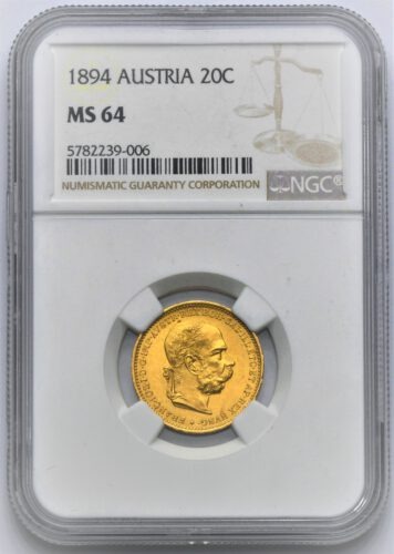 20 Koruna František Josef I. 1894
