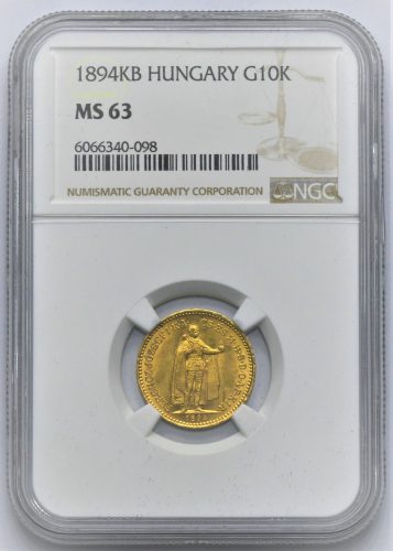 10 Koruna František Josef I. 1894 KB