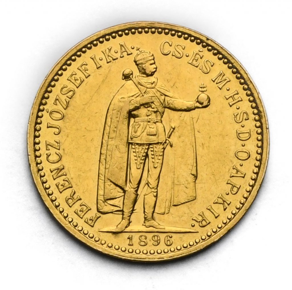 10 Koruna Františka Josefa I. 1896 KB