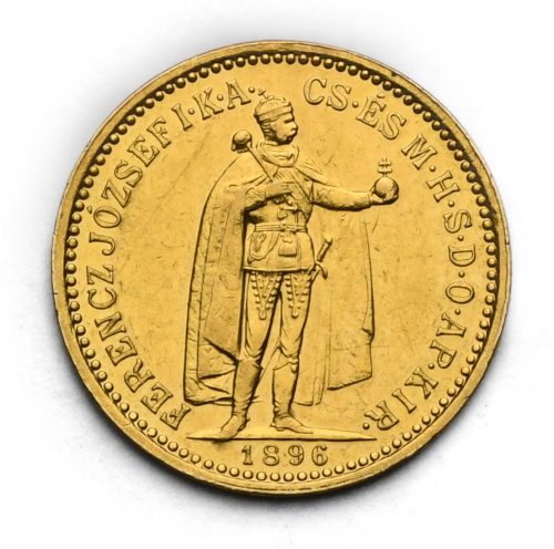 10 Koruna Františka Josefa I. 1896 KB