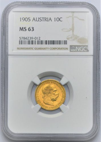 10 Koruna František Josef I. 1905