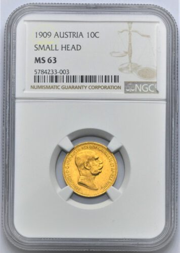 10 Koruna František Josef I. 1909 Marschall