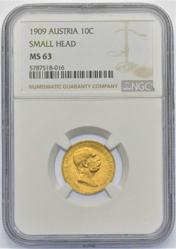 10 Koruna František Josef I. 1909 Marschall