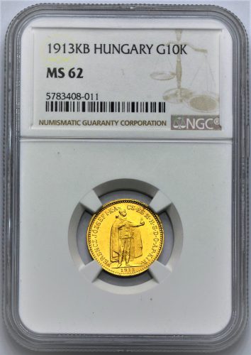 10 Koruna Františka Josefa I. 1913 KB