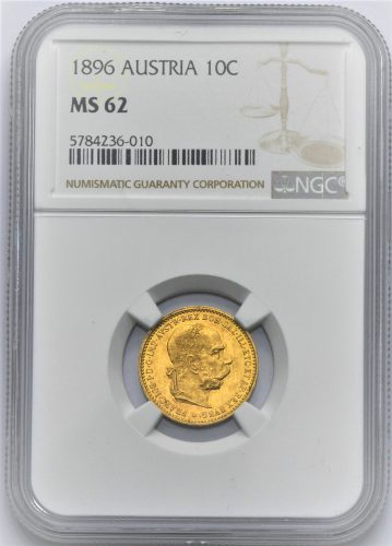 10 Koruna František Josef I. 1896