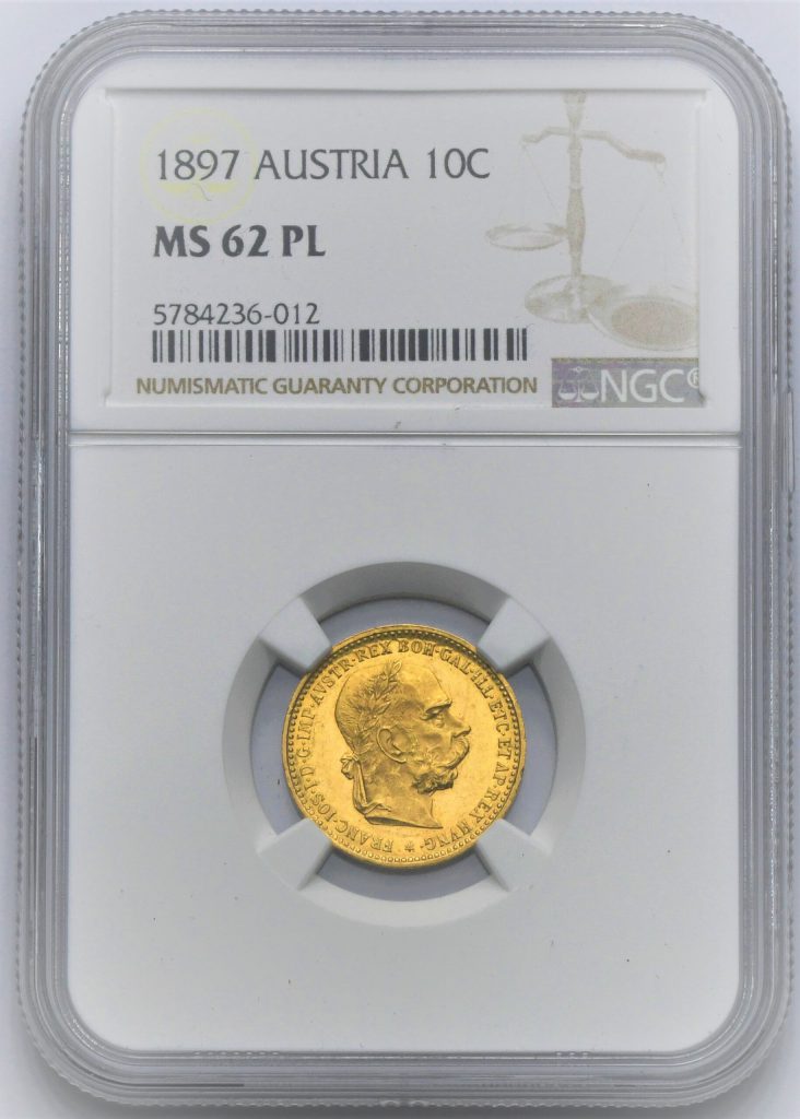 10 Koruna František Josef I. 1897