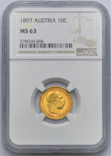 10 Koruna František Josef I. 1897