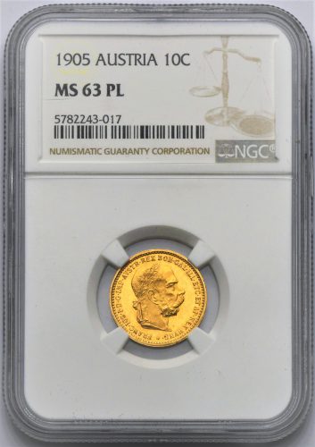 10 Koruna František Josef I. 1905