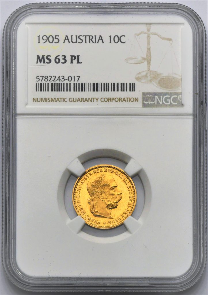 10 Koruna František Josef I. 1905