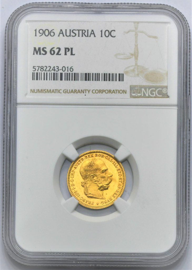 10 Koruna František Josef I. 1906